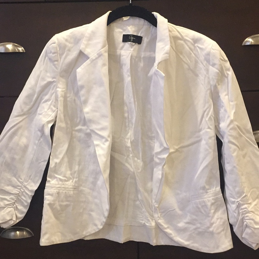 White AQUA Blazer